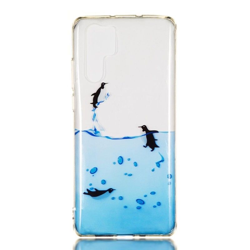 Skal Huawei P30 Pro Transparent Pingvinspel