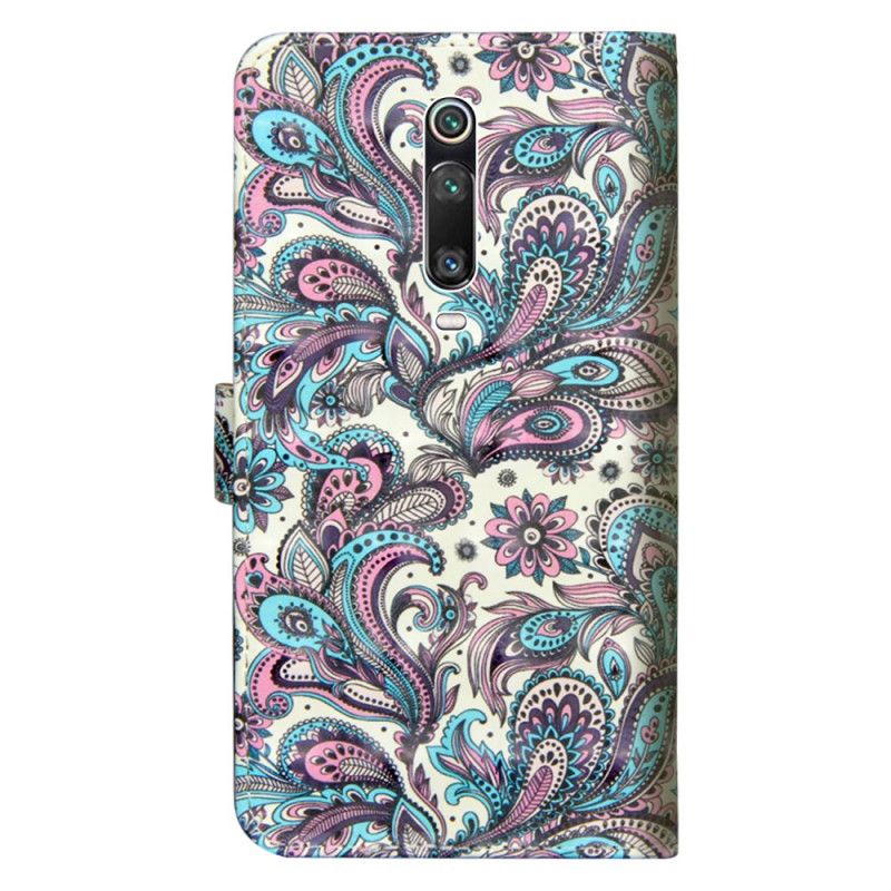 Fodral Xiaomi Mi 9T / Mi 9T Pro Mönstrade Blommor