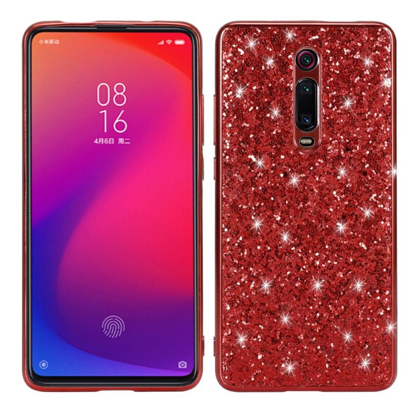 Skal för Xiaomi Mi 9T / Mi 9T Pro Svart Jag Är Glitter