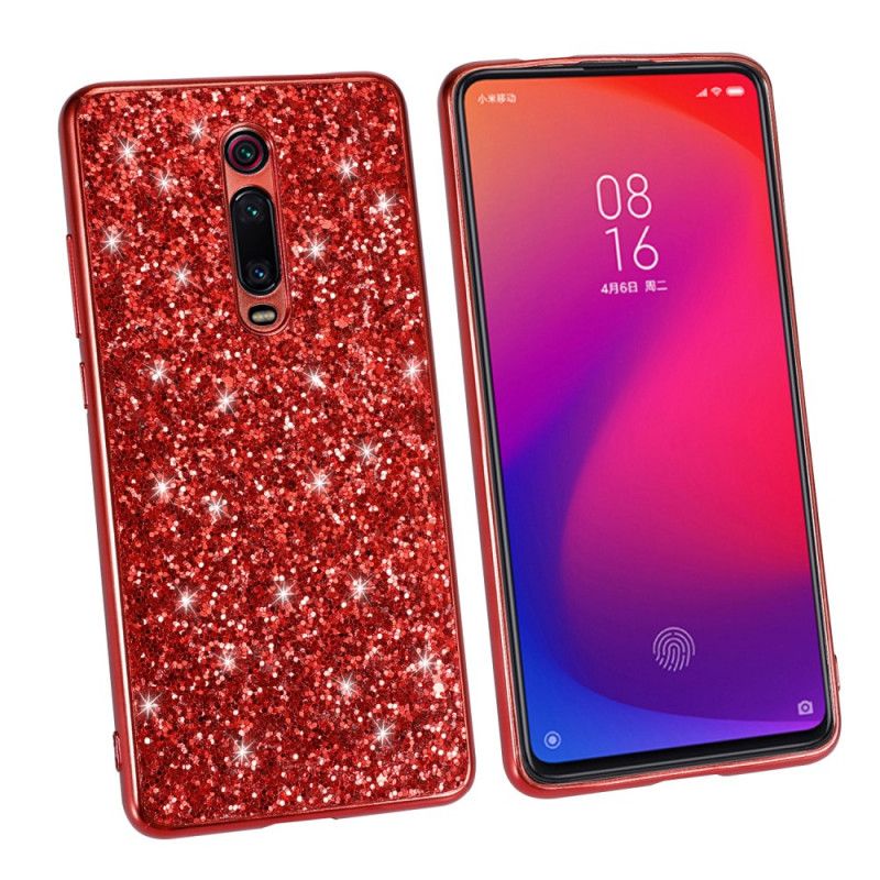 Skal för Xiaomi Mi 9T / Mi 9T Pro Svart Jag Är Glitter