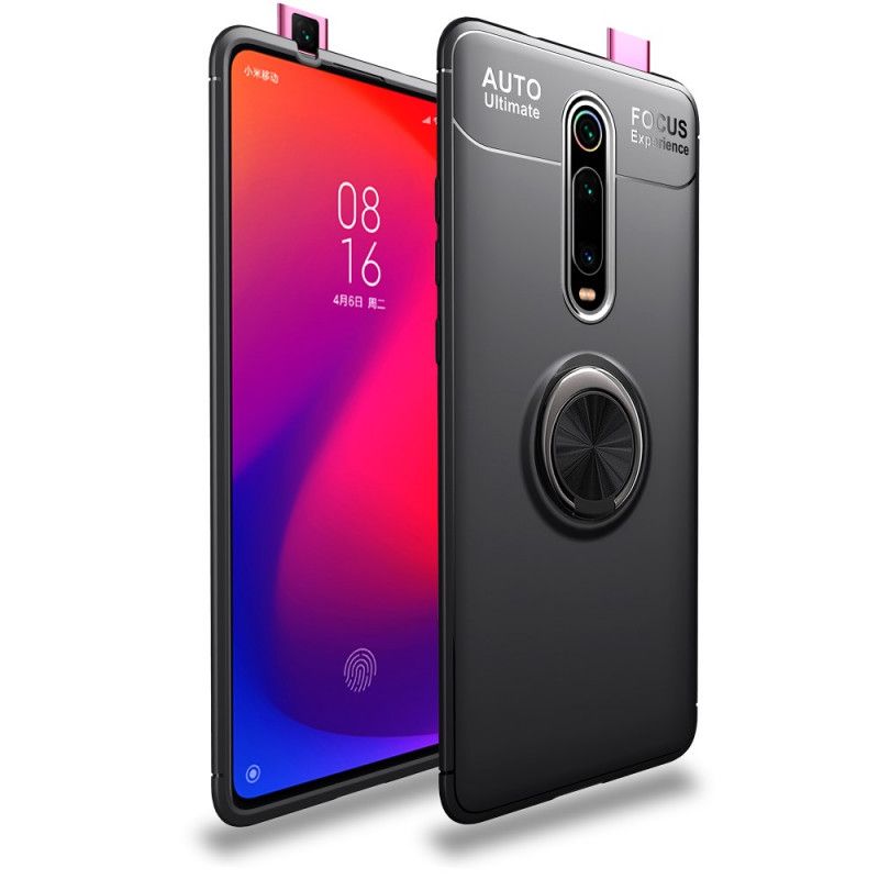 Skal för Xiaomi Mi 9T / Mi 9T Pro Svart Lenuo Magnetisk Ring