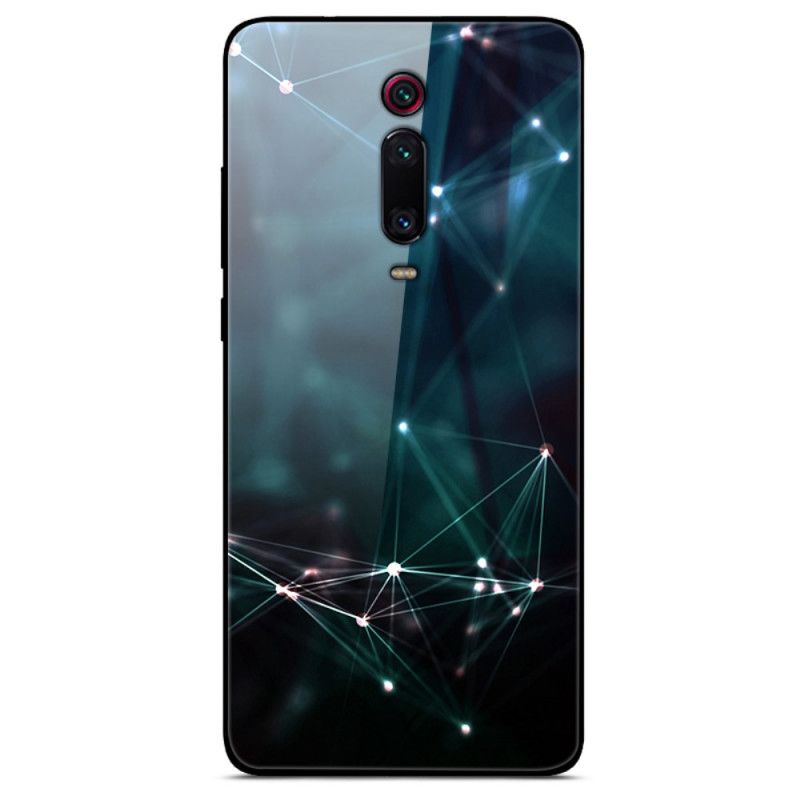 Skal Xiaomi Mi 9T / Mi 9T Pro Abstrakta Färger I Härdat Glas