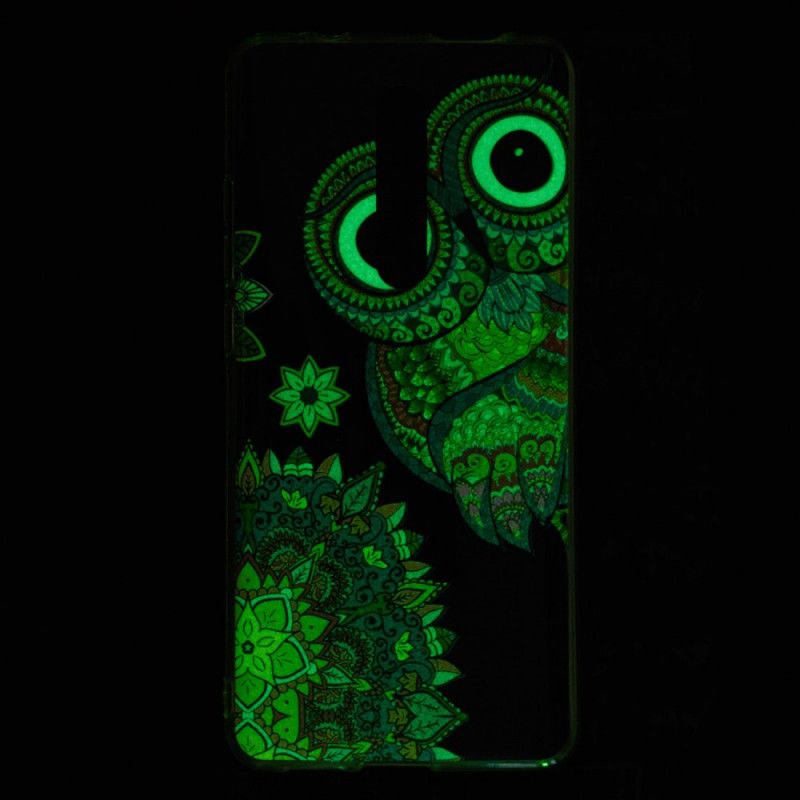 Skal Xiaomi Mi 9T / Mi 9T Pro Fluorescerande Mandalauggla