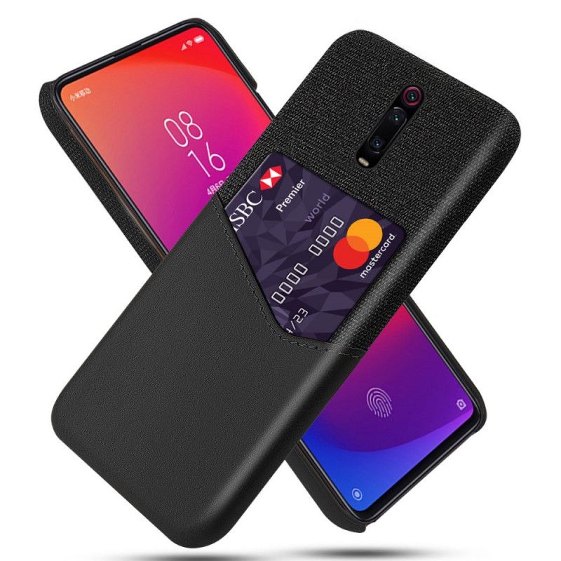 Skal Xiaomi Mi 9T / Mi 9T Pro Mörkblå Ksq-Korthållare