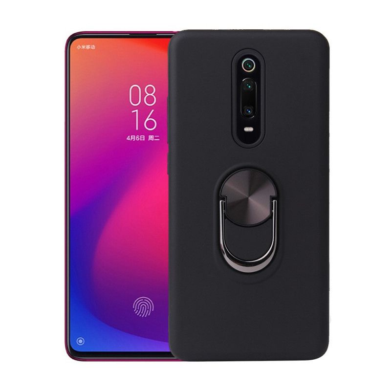 Skal Xiaomi Mi 9T / Mi 9T Pro Svart Avtagbar Med Stödring