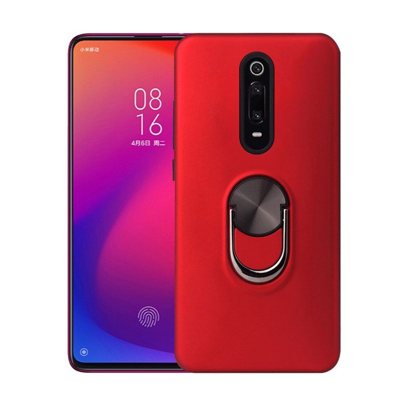 Skal Xiaomi Mi 9T / Mi 9T Pro Svart Avtagbar Med Stödring