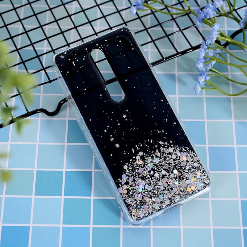 Skal Xiaomi Mi 9T / Mi 9T Pro Svart Mobilskal Jag Älskar Glitter