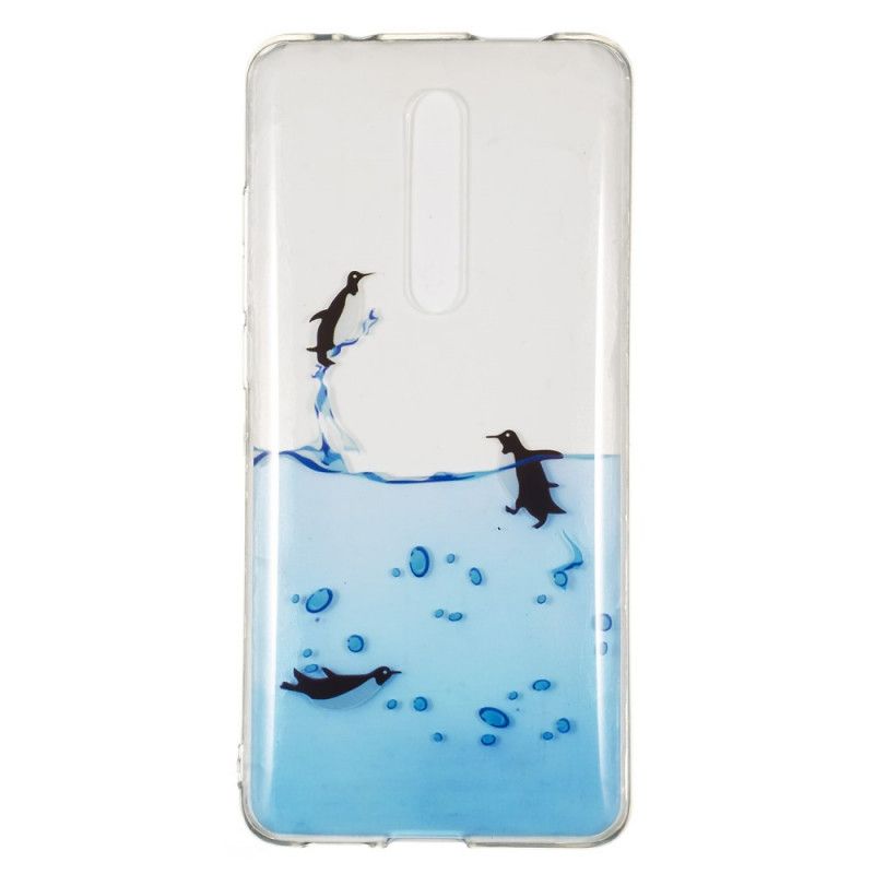 Skal Xiaomi Mi 9T / Mi 9T Pro Transparent Pingvinspel