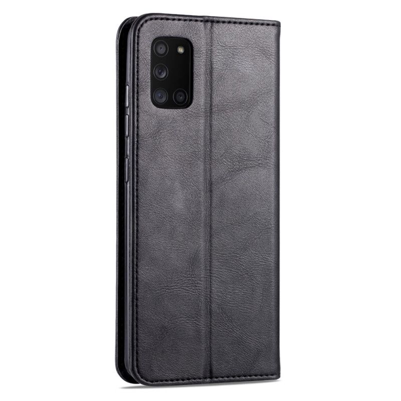 Folio-fodral Samsung Galaxy A31 Svart Mobilskal Retro Azns