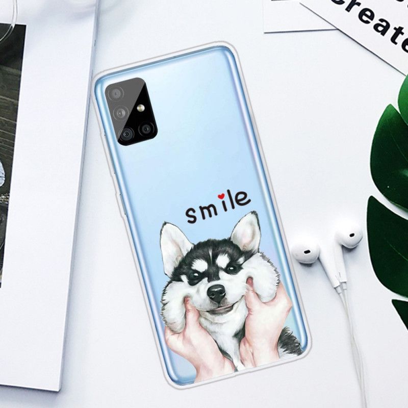 Skal för Samsung Galaxy A31 Leendehund