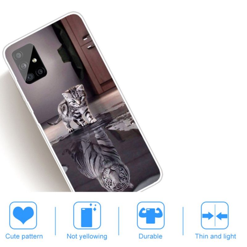 Skal för Samsung Galaxy A31 Tigern Ernest