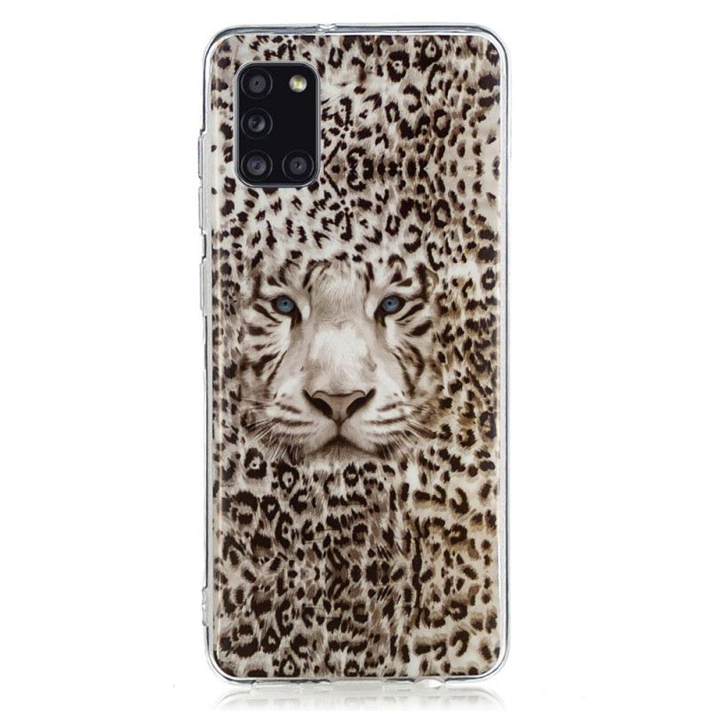 Skal Samsung Galaxy A31 Fluorescerande Leopard