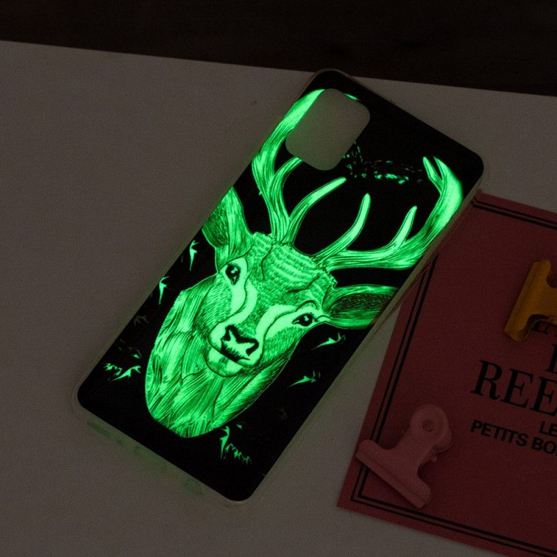 Skal Samsung Galaxy A31 Majestätiska Fluorescerande Rådjur