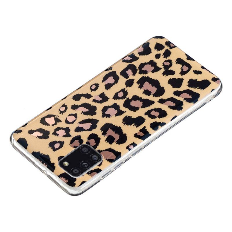 Skal Samsung Galaxy A31 Marmor I Leopardstil