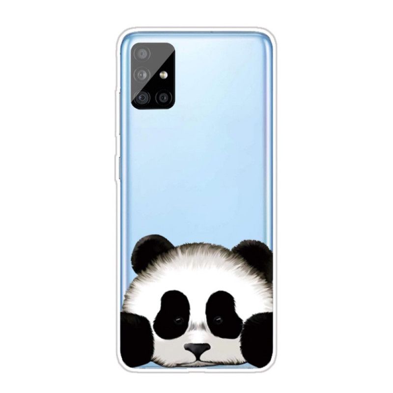 Skal Samsung Galaxy A31 Transparent Panda