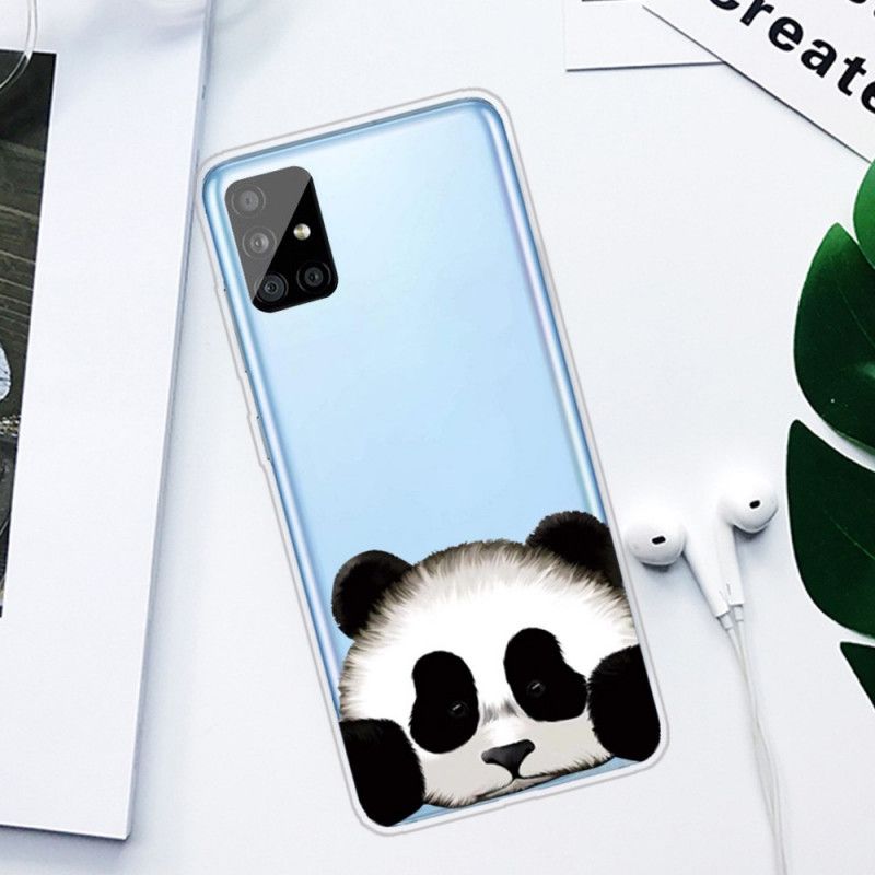 Skal Samsung Galaxy A31 Transparent Panda