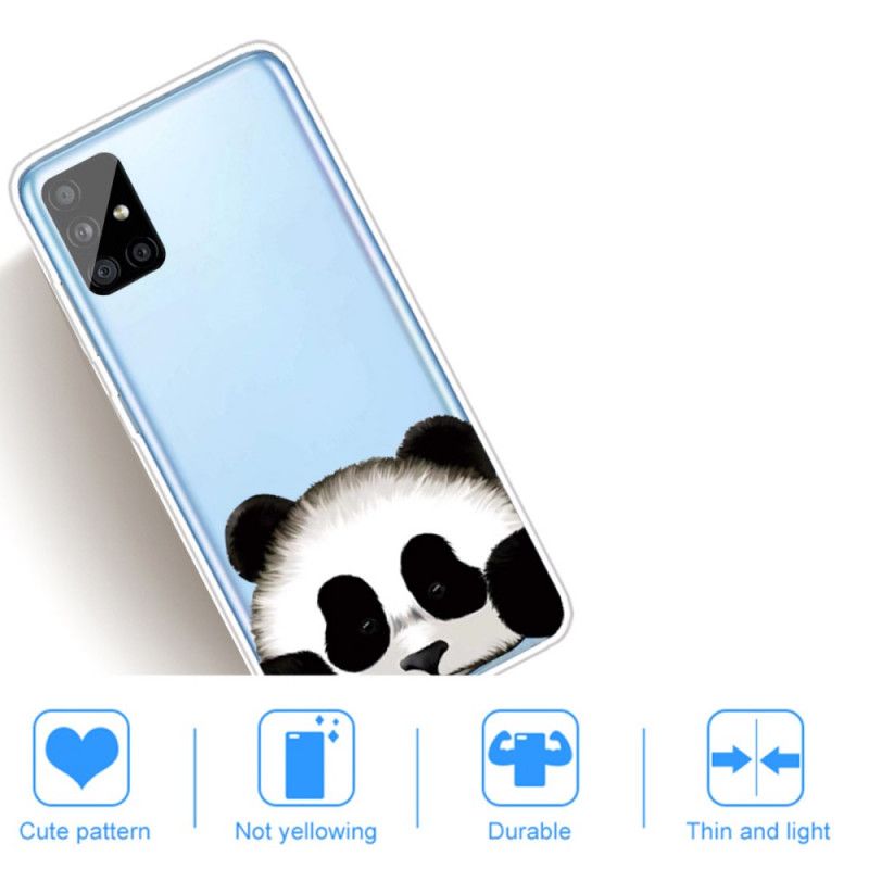 Skal Samsung Galaxy A31 Transparent Panda