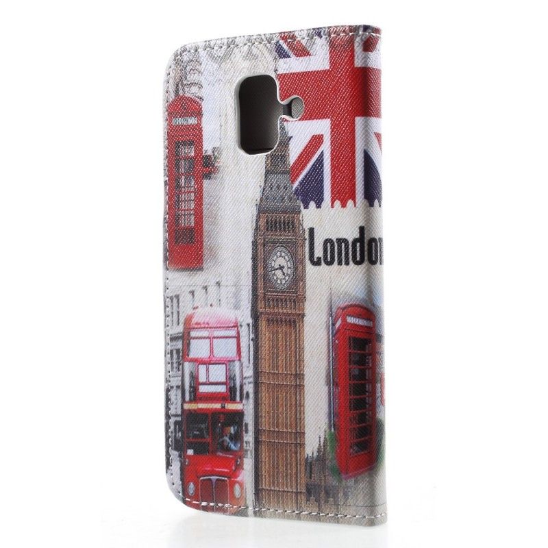 Fodral för Samsung Galaxy A6 London Liv