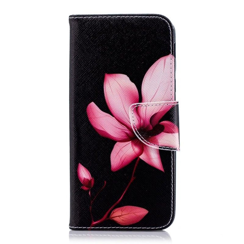 Fodral Samsung Galaxy A6 Rosa Blomma