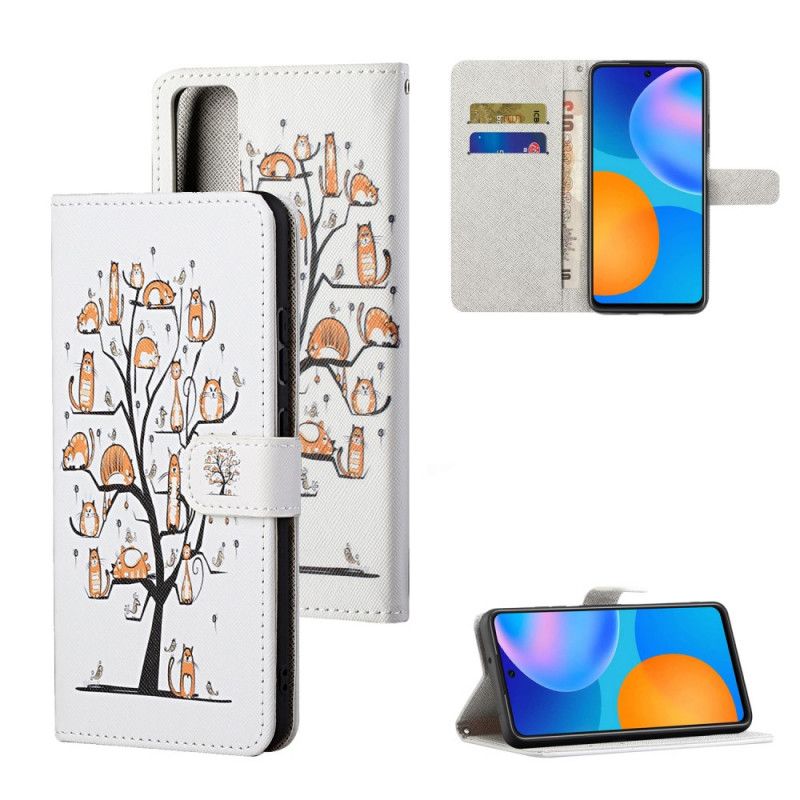 Fodral Huawei P Smart 2021 Funky Stringkatter