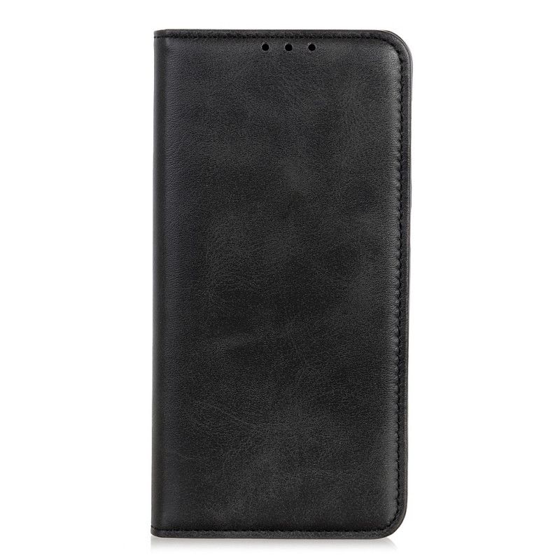 Folio-fodral Huawei P Smart 2021 Svart Elegant Split Läder