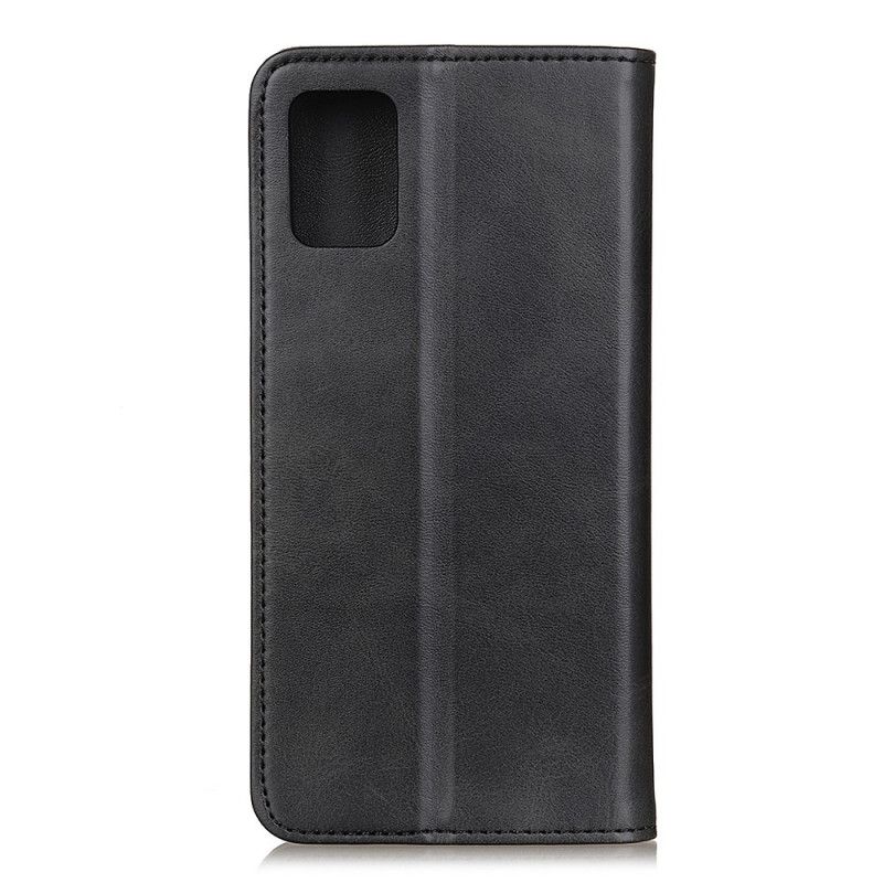 Folio-fodral Huawei P Smart 2021 Svart Elegant Split Läder