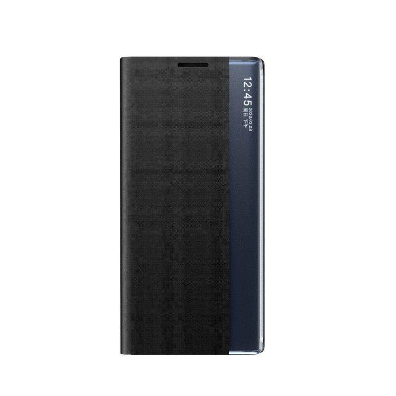 Se Omslag Huawei P Smart 2021 Svart Texturerat Konstläder