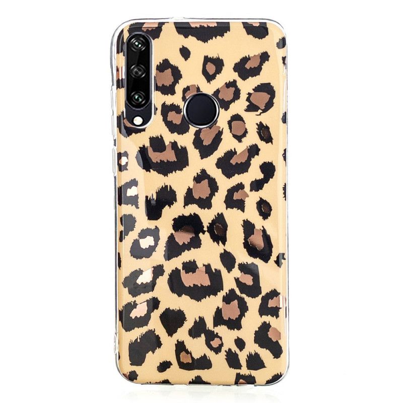 Skal för Huawei Y6p Leopardstil