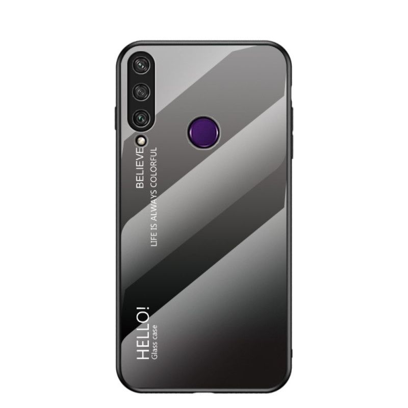 Skal Huawei Y6p Svart Hej Härdat Glas