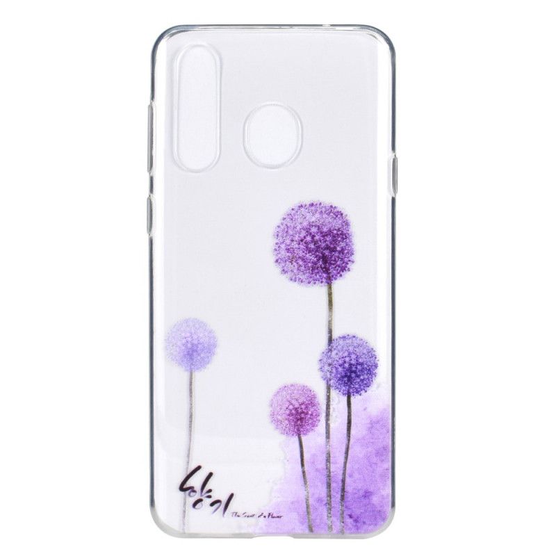 Skal Huawei Y6p Transparent Färgade Maskrosor