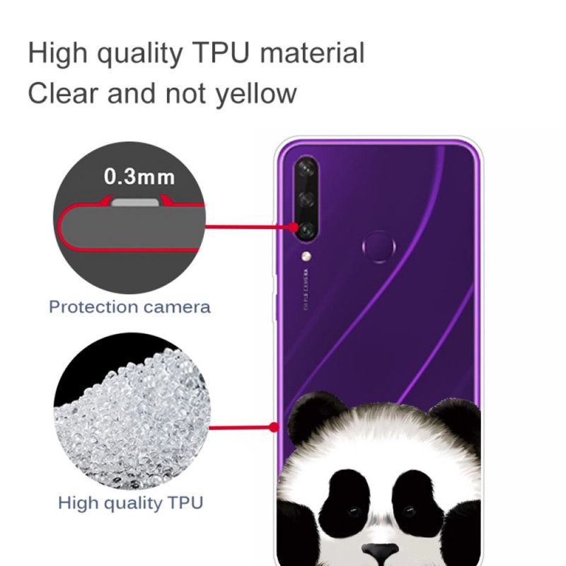 Skal Huawei Y6p Transparent Panda