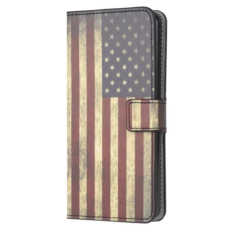 Läderskal Samsung Galaxy Note 20 Usa Flagga