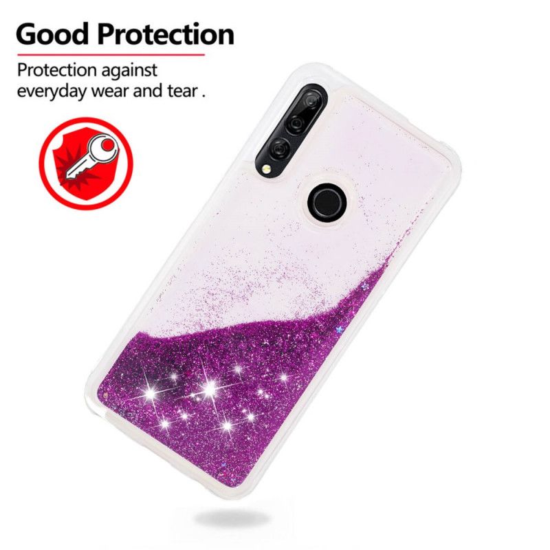 Skal för Huawei P Smart Z Ljusblå Jag Är Glitter