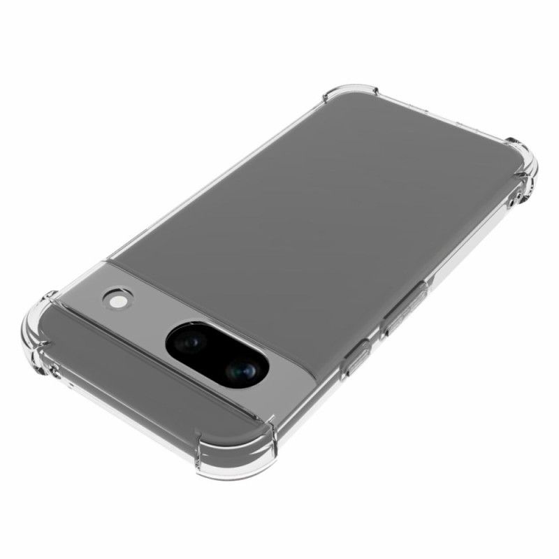 Skal Google Pixel 8a Telefonfodral Transparent Med Förstärkta Hörn