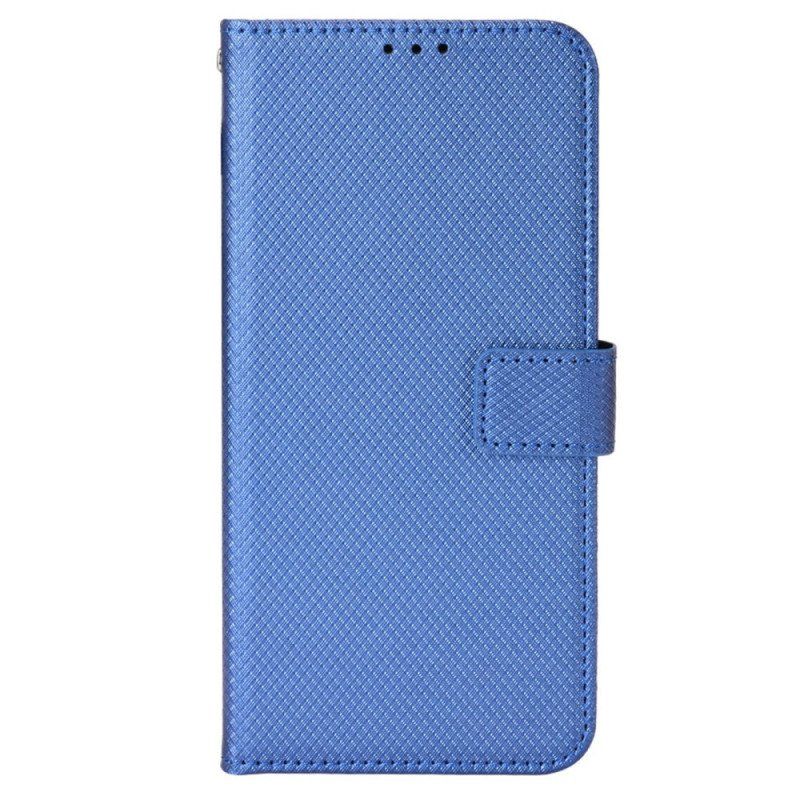 Folio-fodral OnePlus Nord CE 2 5G Med Kedjar Strappy Diamond Texture