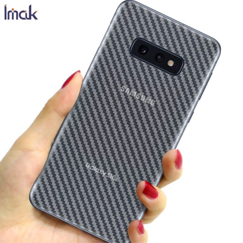 Bakre Skyddsfilm Samsung Galaxy S10e Carbon Imak-Stil