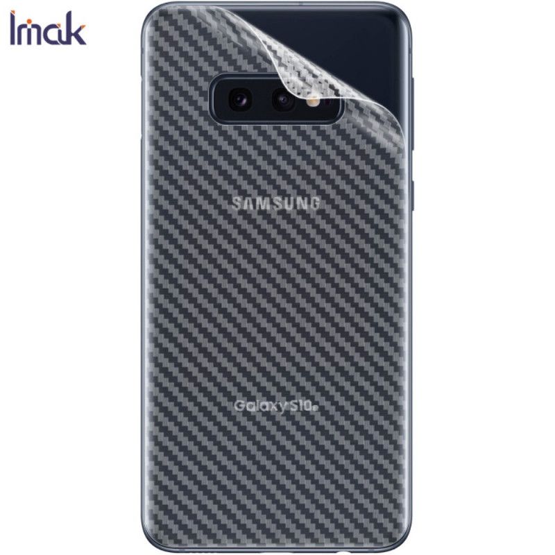 Bakre Skyddsfilm Samsung Galaxy S10e Carbon Imak-Stil