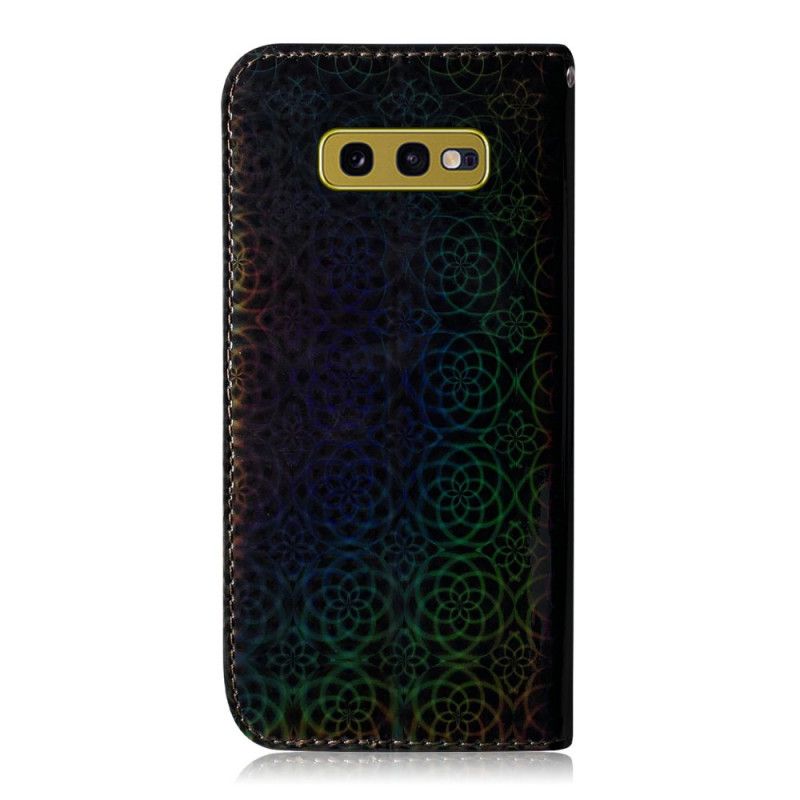 Fodral Samsung Galaxy S10e Svart Ren Färg