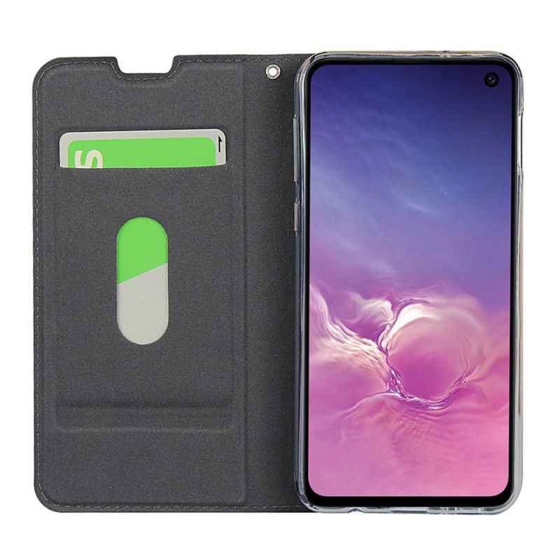 Folio-fodral Samsung Galaxy S10e Svart Ultra Finess