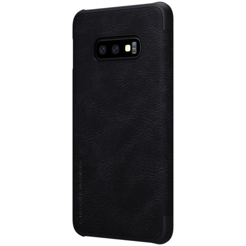 Folio-fodral Samsung Galaxy S10e Vit Nillkin Qin-Serien