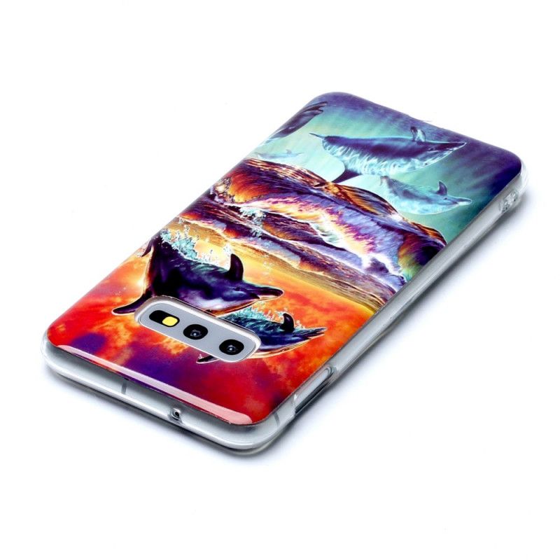 Skal Samsung Galaxy S10e Delfiner I Naturen