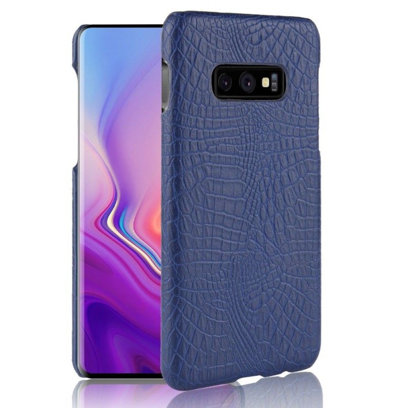 Skal Samsung Galaxy S10e Svart Krokodilhudeffekt