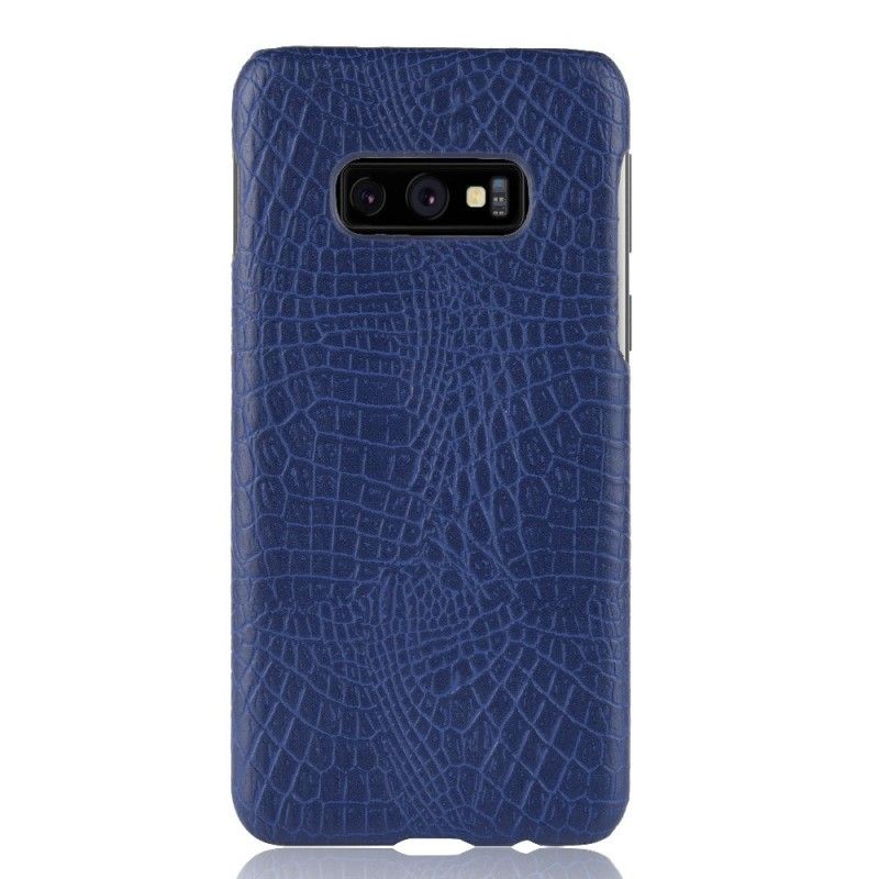 Skal Samsung Galaxy S10e Svart Krokodilhudeffekt