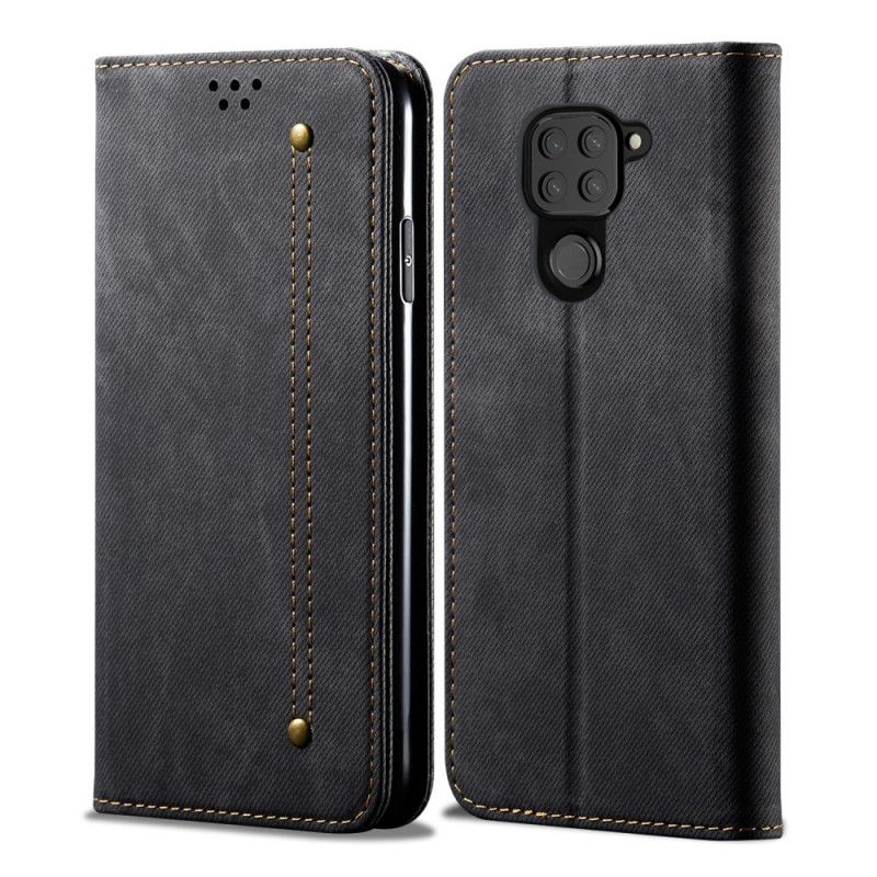 Folio-fodral för Xiaomi Redmi Note 9 Svart Jeanstyg