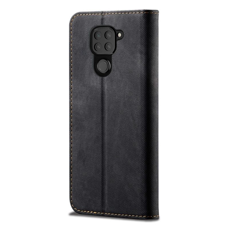 Folio-fodral för Xiaomi Redmi Note 9 Svart Jeanstyg