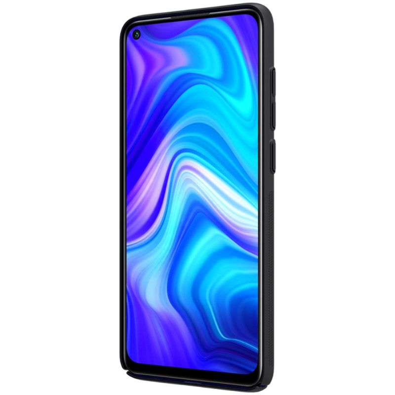 Skal för Xiaomi Redmi Note 9 Svart Stel Frostad Nillkin