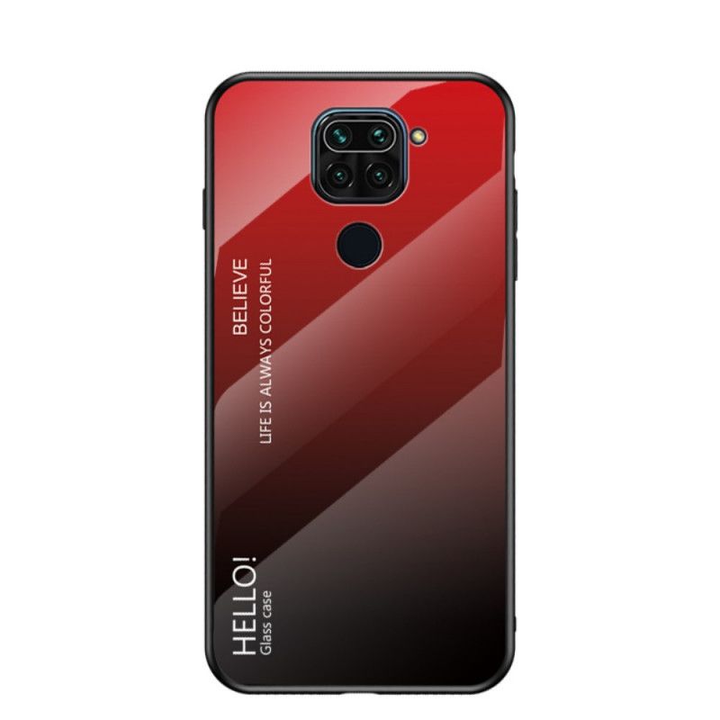 Skal Xiaomi Redmi Note 9 Svart Hej Härdat Glas