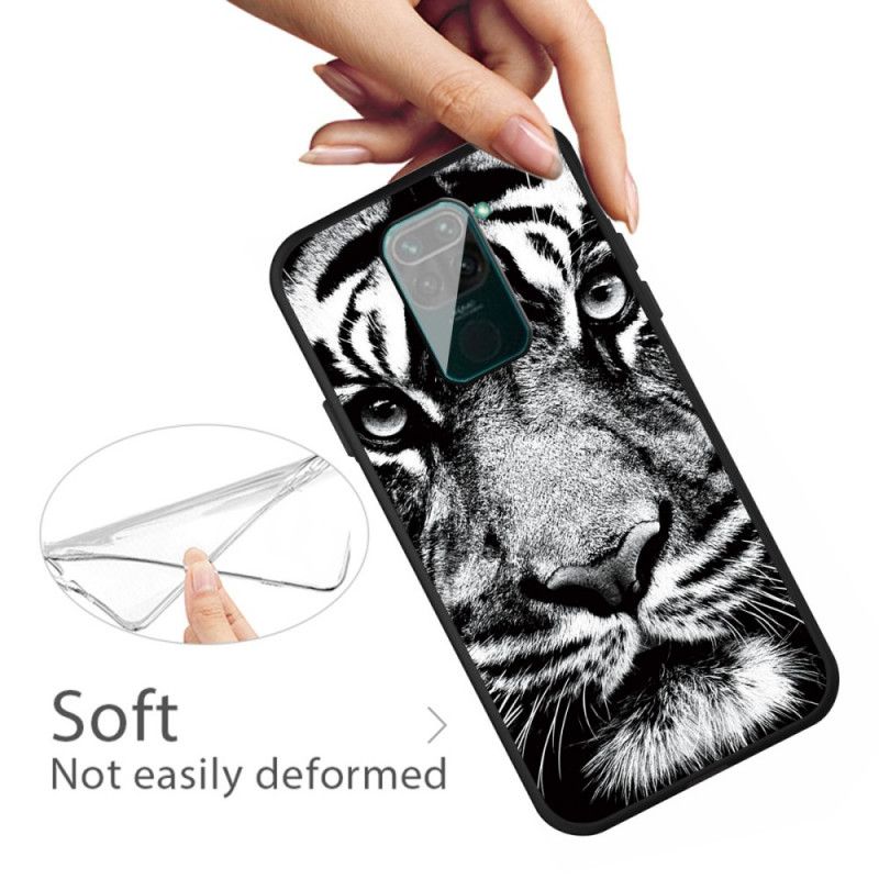 Skal Xiaomi Redmi Note 9 Svartvit Tiger