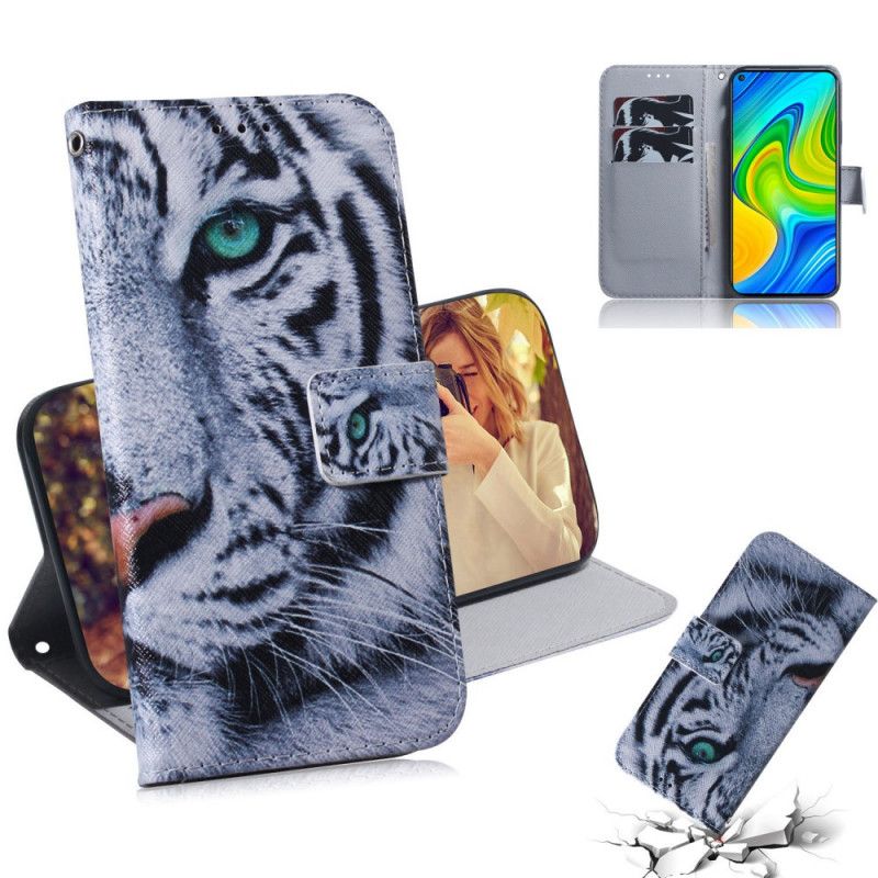 Skyddsfodral Xiaomi Redmi Note 9 Tiger Ansikte