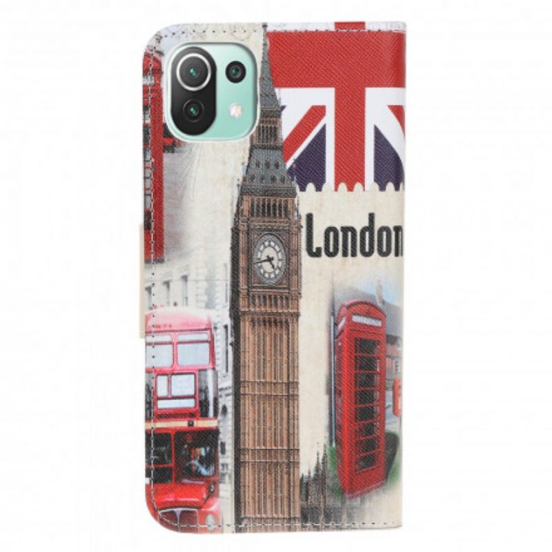 Skyddsfodral Xiaomi Mi 11 Lite 5g Ne / Mi 11 Lite 4g / 5g London Life